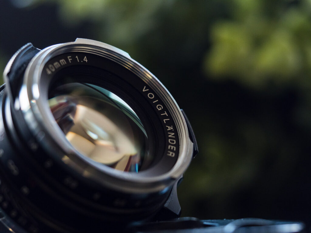 Voigtlander 40/1.4 Closeup